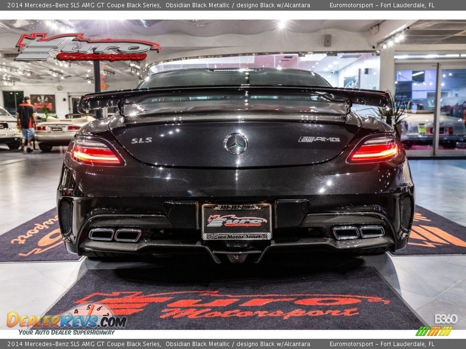 2014 Mercedes-Benz SLS AMG GT Coupe Black Series Obsidian Black Metallic / designo Black w/Alcantara Photo #34