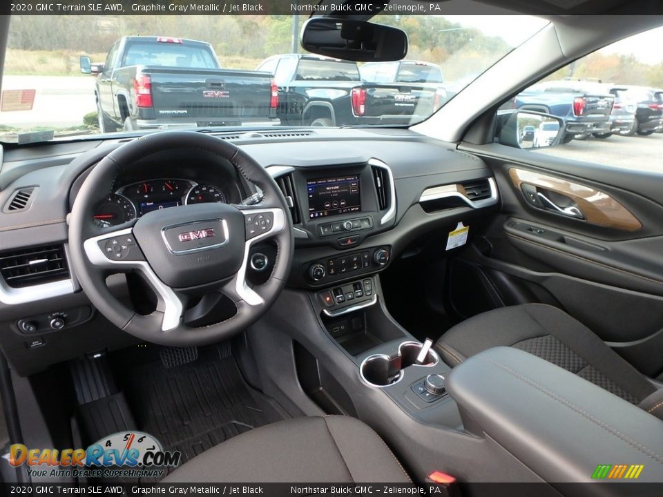 2020 GMC Terrain SLE AWD Graphite Gray Metallic / Jet Black Photo #14