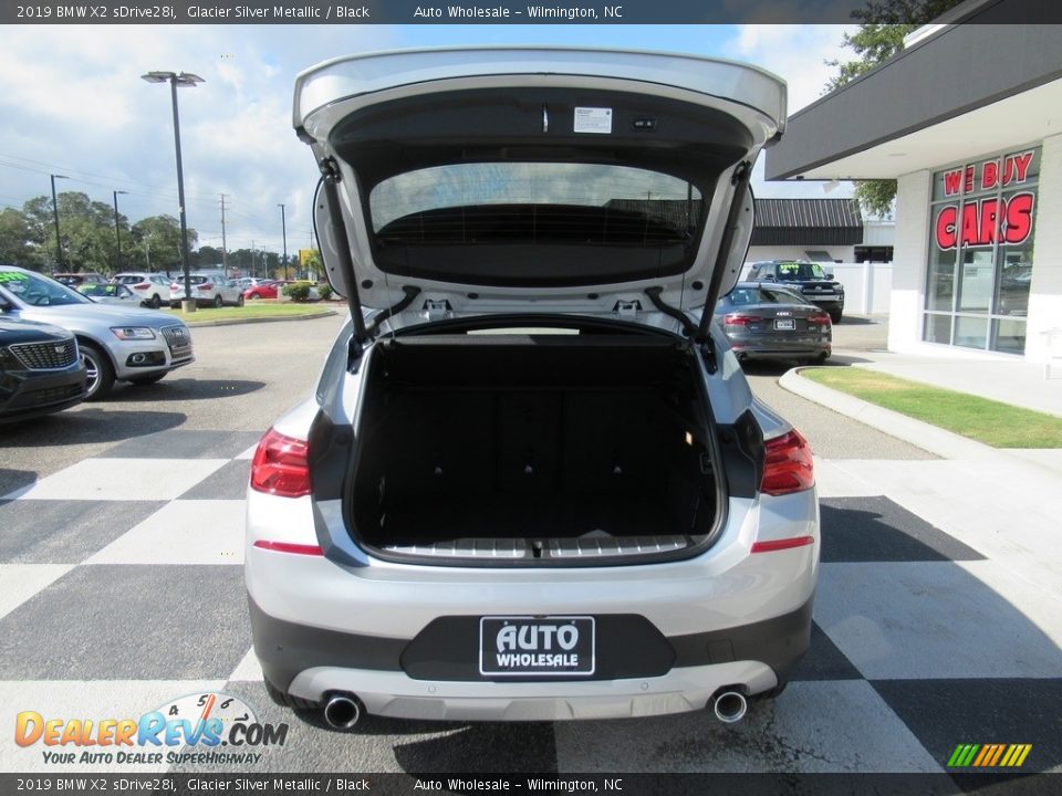 2019 BMW X2 sDrive28i Glacier Silver Metallic / Black Photo #5