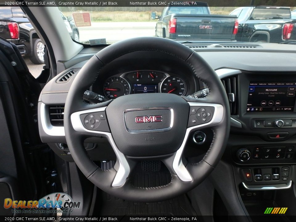 2020 GMC Terrain SLE AWD Graphite Gray Metallic / Jet Black Photo #16