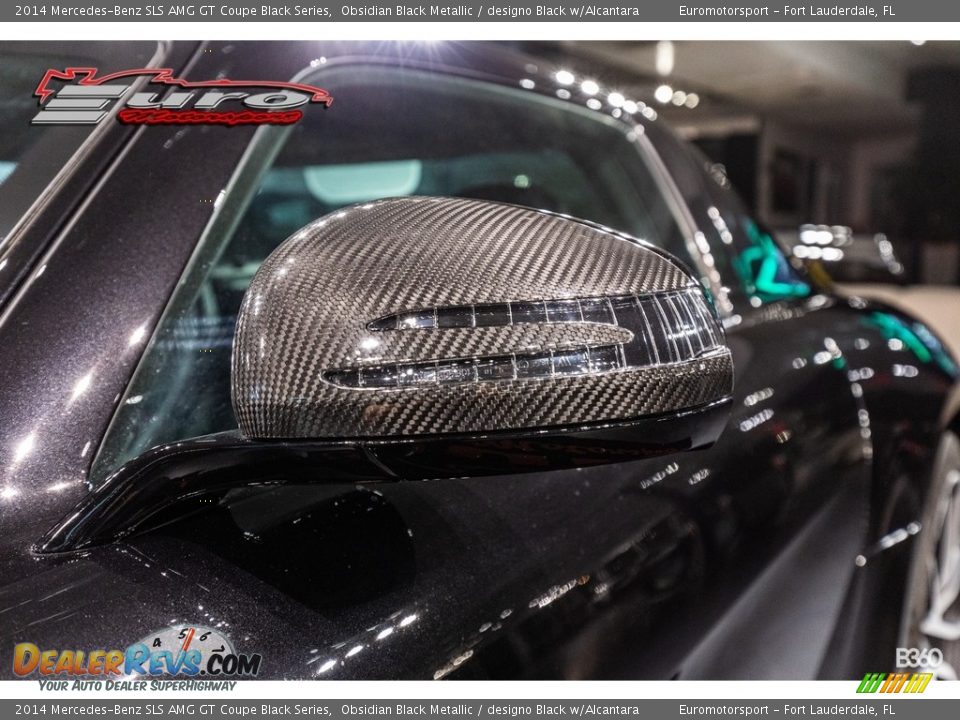 2014 Mercedes-Benz SLS AMG GT Coupe Black Series Obsidian Black Metallic / designo Black w/Alcantara Photo #37