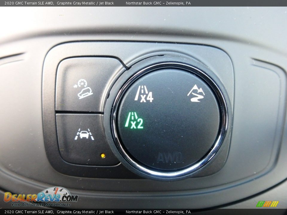 2020 GMC Terrain SLE AWD Graphite Gray Metallic / Jet Black Photo #17