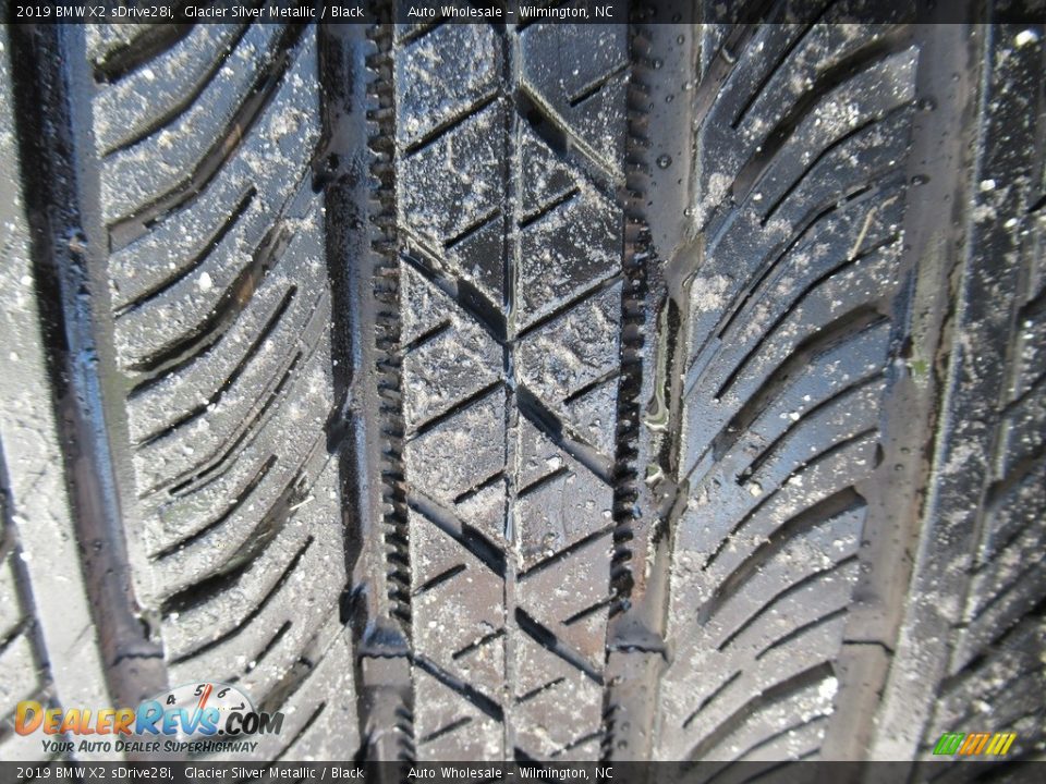 2019 BMW X2 sDrive28i Glacier Silver Metallic / Black Photo #8