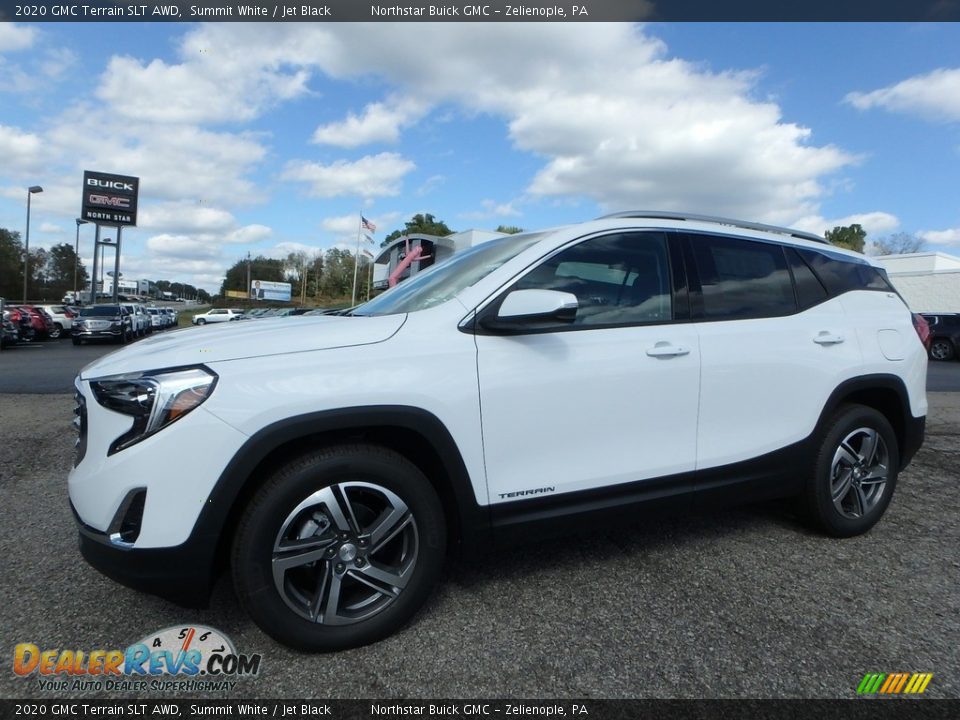 2020 GMC Terrain SLT AWD Summit White / Jet Black Photo #1