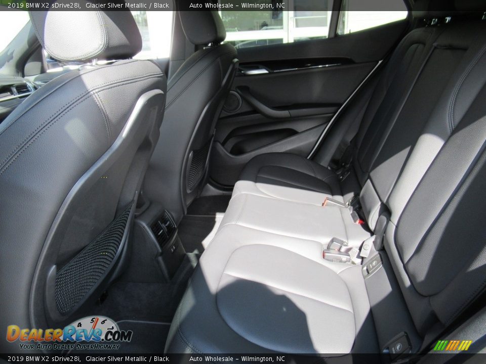 2019 BMW X2 sDrive28i Glacier Silver Metallic / Black Photo #10