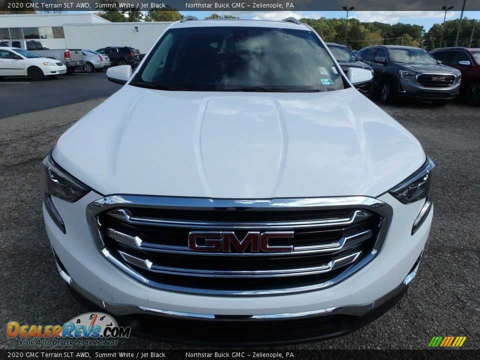 2020 GMC Terrain SLT AWD Summit White / Jet Black Photo #2