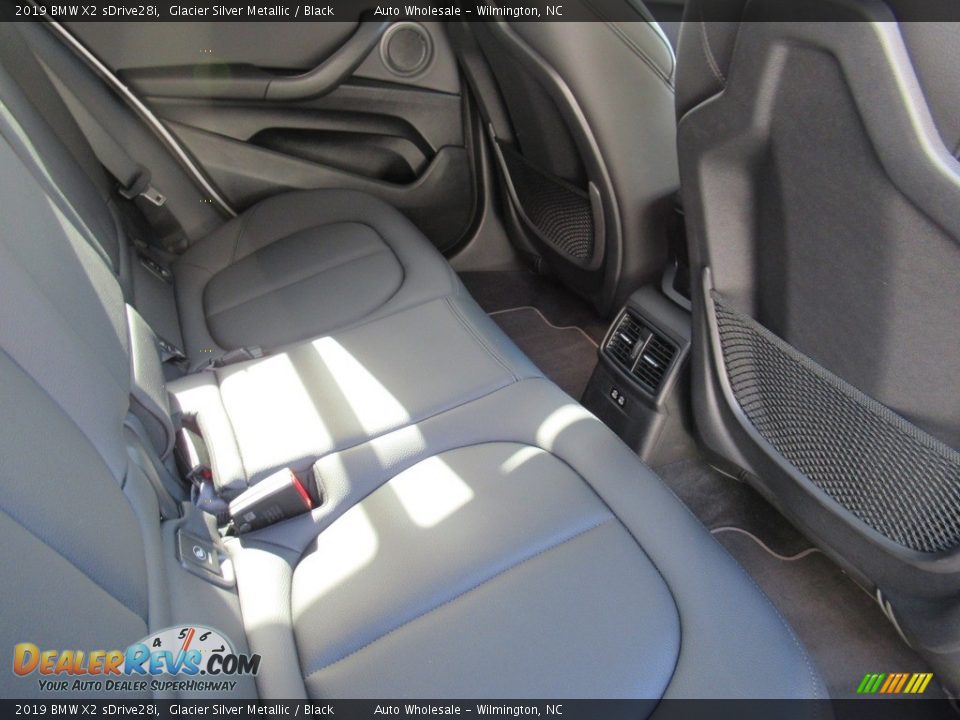 2019 BMW X2 sDrive28i Glacier Silver Metallic / Black Photo #12