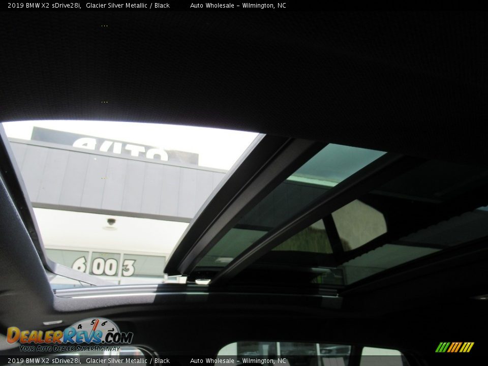 2019 BMW X2 sDrive28i Glacier Silver Metallic / Black Photo #13
