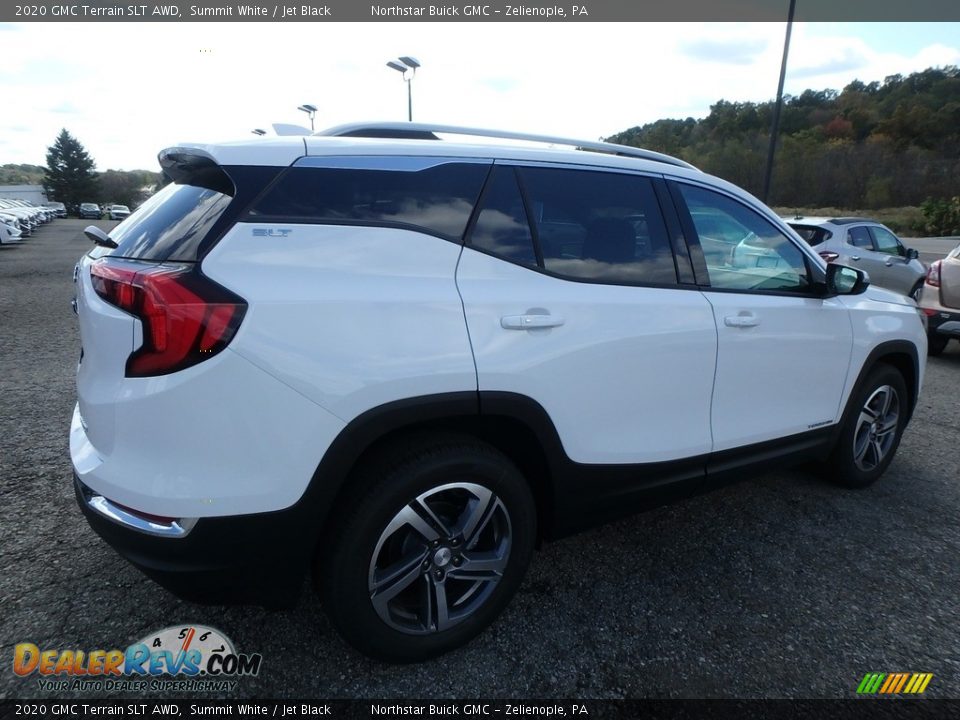 2020 GMC Terrain SLT AWD Summit White / Jet Black Photo #5