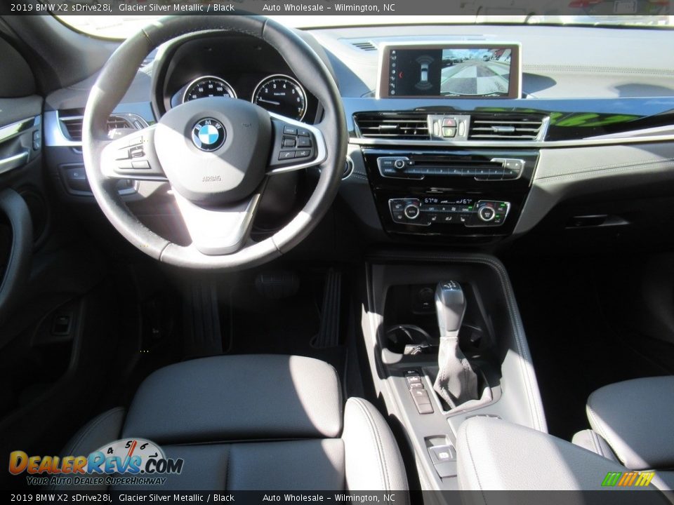 2019 BMW X2 sDrive28i Glacier Silver Metallic / Black Photo #14