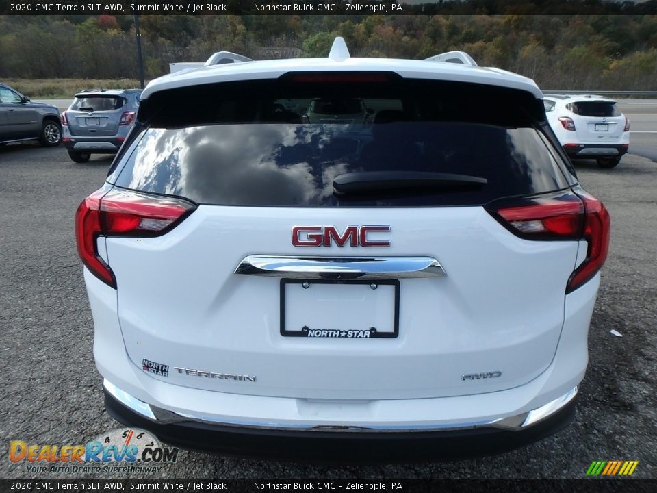 2020 GMC Terrain SLT AWD Summit White / Jet Black Photo #6
