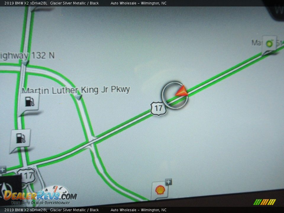 2019 BMW X2 sDrive28i Glacier Silver Metallic / Black Photo #16