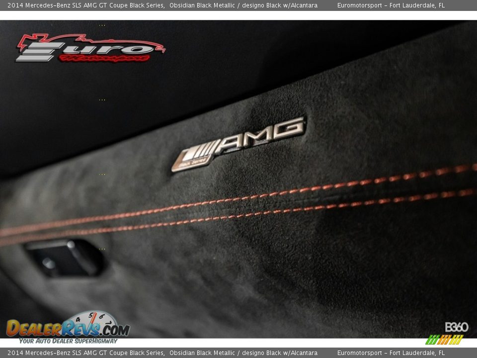 2014 Mercedes-Benz SLS AMG GT Coupe Black Series Obsidian Black Metallic / designo Black w/Alcantara Photo #49