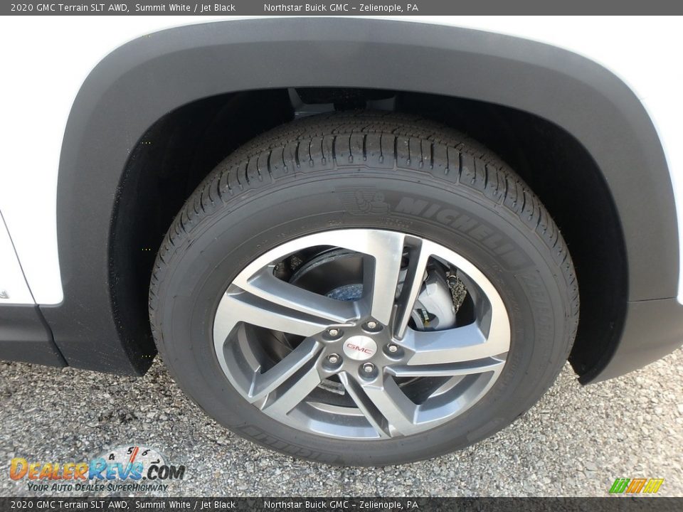 2020 GMC Terrain SLT AWD Summit White / Jet Black Photo #10