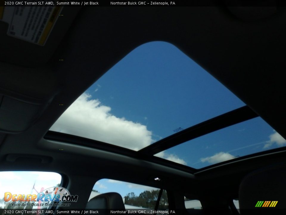 2020 GMC Terrain SLT AWD Summit White / Jet Black Photo #12