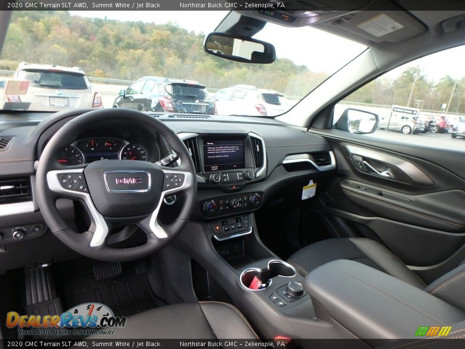 2020 GMC Terrain SLT AWD Summit White / Jet Black Photo #15