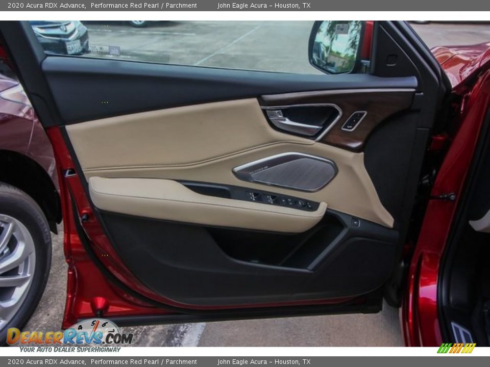 2020 Acura RDX Advance Performance Red Pearl / Parchment Photo #19