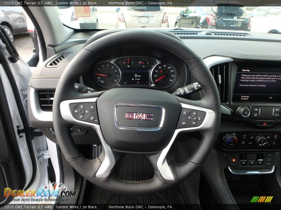 2020 GMC Terrain SLT AWD Summit White / Jet Black Photo #17
