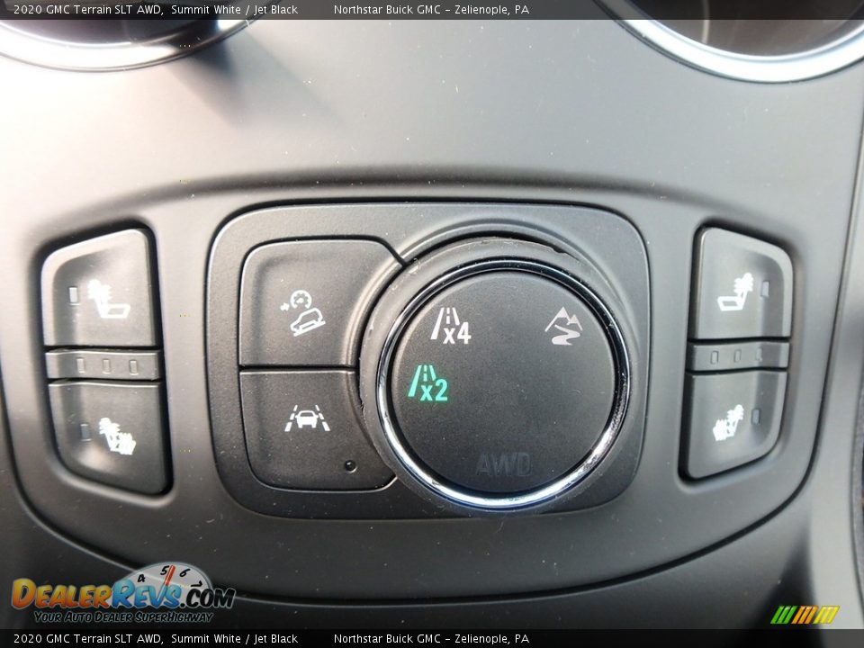 2020 GMC Terrain SLT AWD Summit White / Jet Black Photo #18