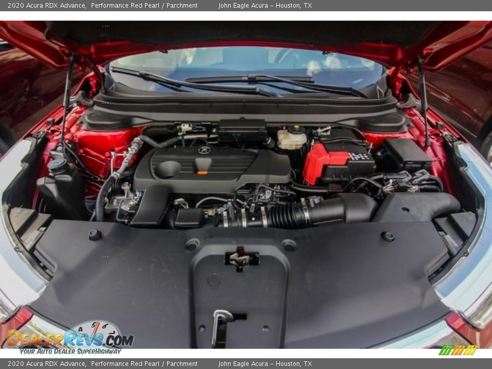 2020 Acura RDX Advance Performance Red Pearl / Parchment Photo #29