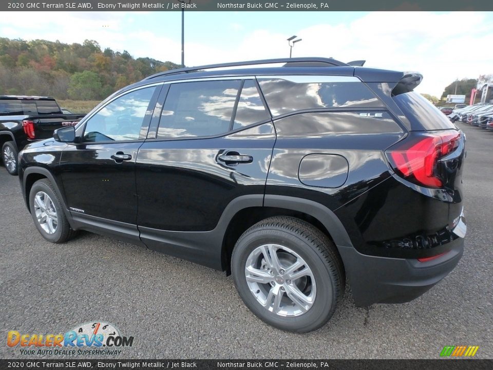 2020 GMC Terrain SLE AWD Ebony Twilight Metallic / Jet Black Photo #8