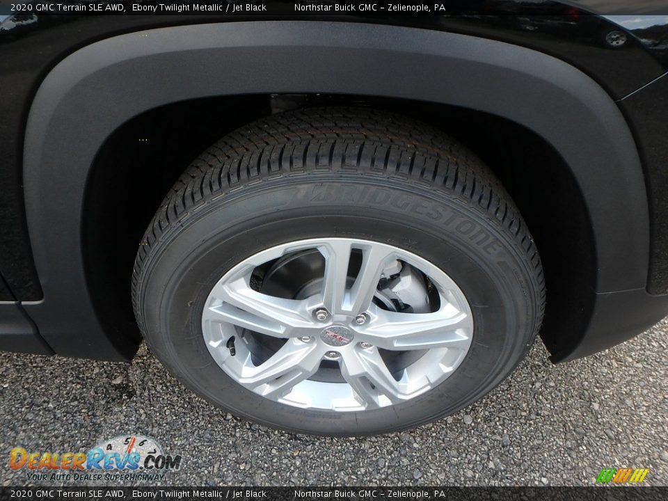 2020 GMC Terrain SLE AWD Ebony Twilight Metallic / Jet Black Photo #10