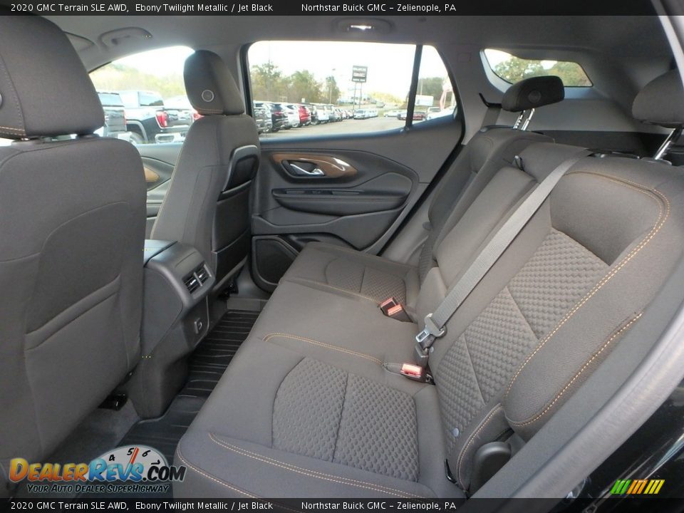 2020 GMC Terrain SLE AWD Ebony Twilight Metallic / Jet Black Photo #14