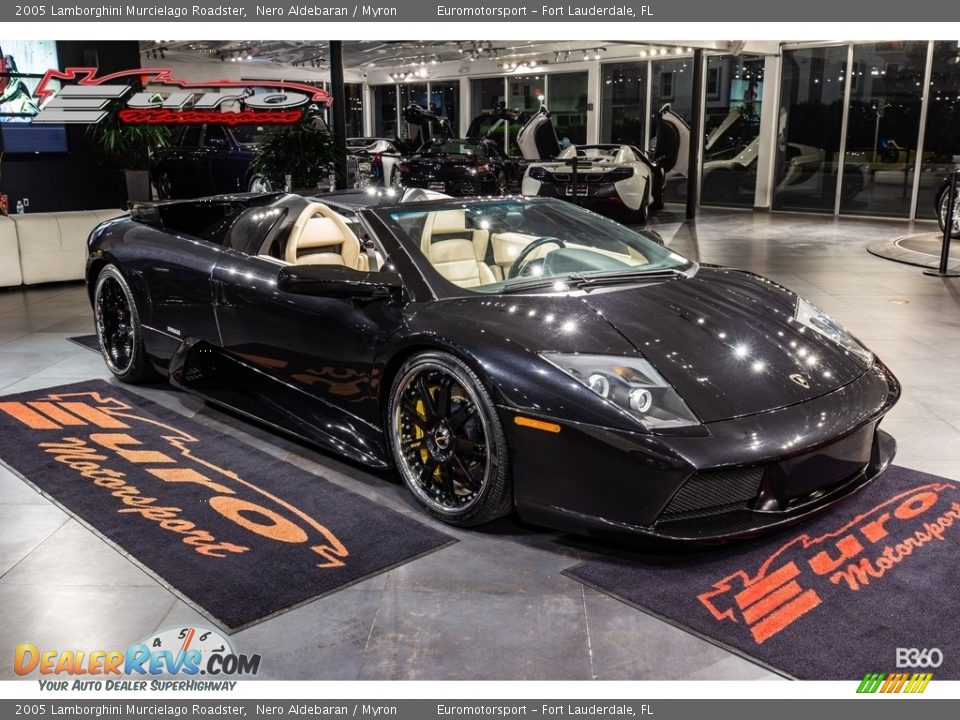 2005 Lamborghini Murcielago Roadster Nero Aldebaran / Myron Photo #1