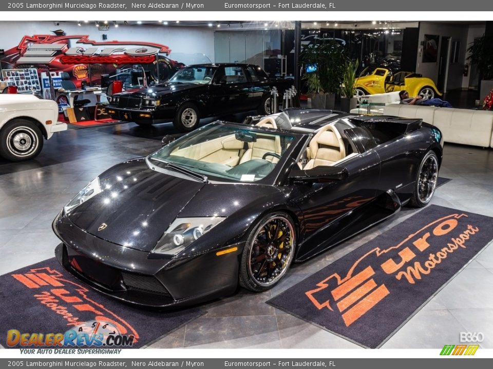 2005 Lamborghini Murcielago Roadster Nero Aldebaran / Myron Photo #14