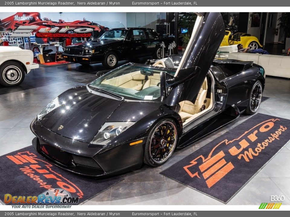 2005 Lamborghini Murcielago Roadster Nero Aldebaran / Myron Photo #15