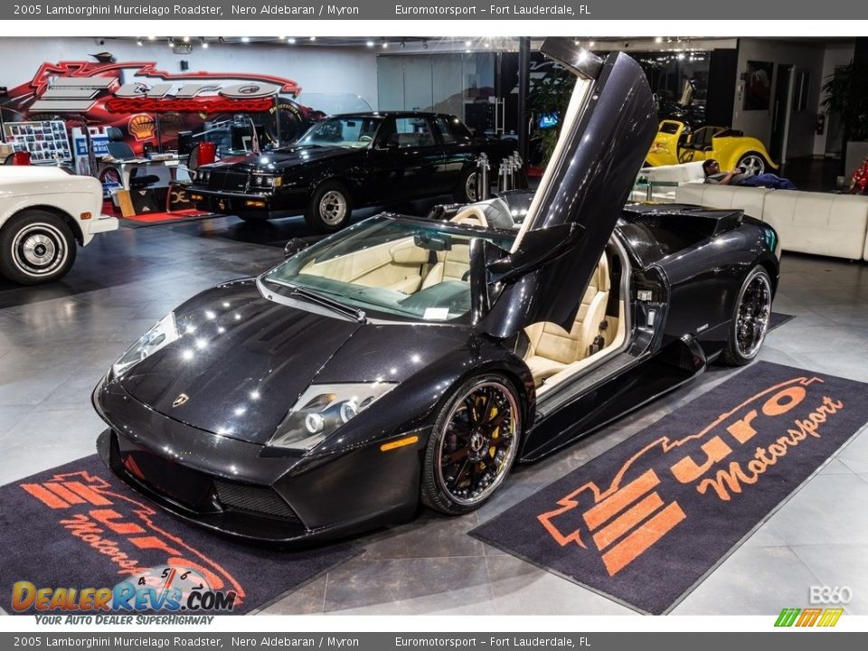 2005 Lamborghini Murcielago Roadster Nero Aldebaran / Myron Photo #16