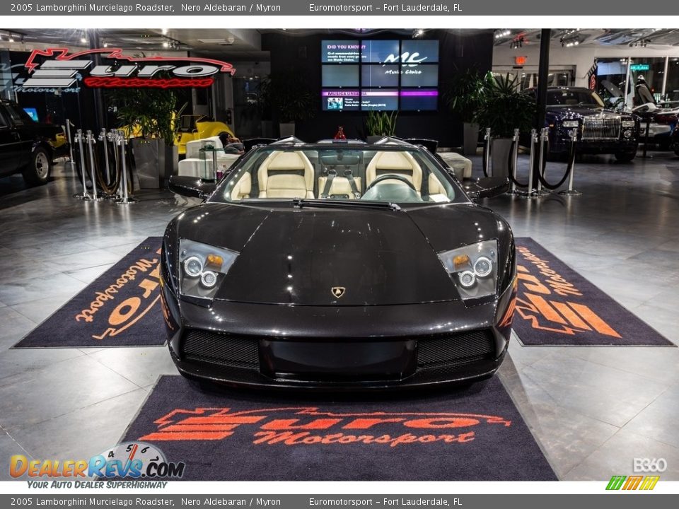 2005 Lamborghini Murcielago Roadster Nero Aldebaran / Myron Photo #17