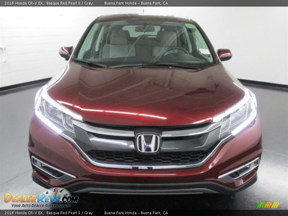 2016 Honda CR-V EX Basque Red Pearl II / Gray Photo #2