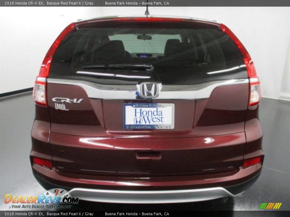 2016 Honda CR-V EX Basque Red Pearl II / Gray Photo #6