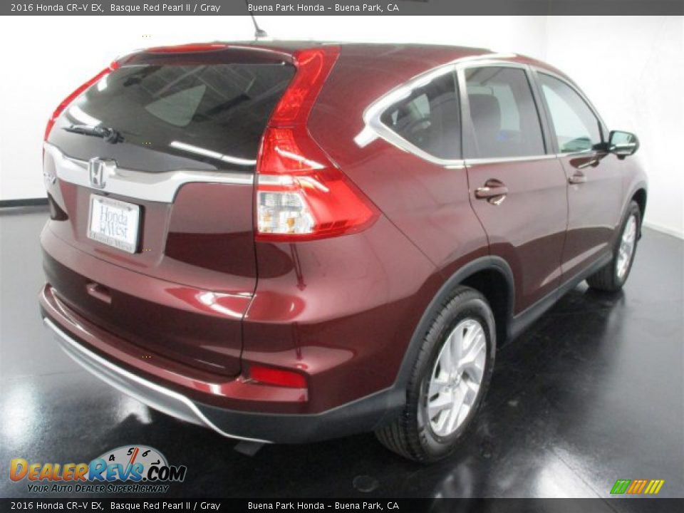 2016 Honda CR-V EX Basque Red Pearl II / Gray Photo #7