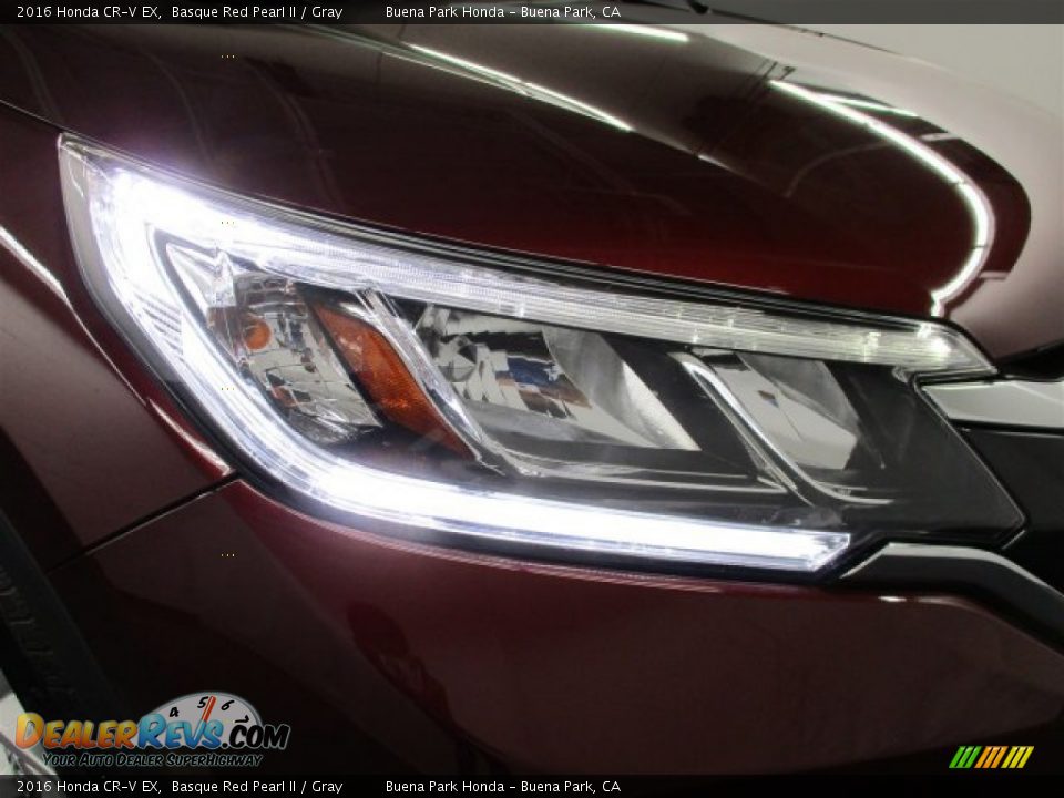 2016 Honda CR-V EX Basque Red Pearl II / Gray Photo #9