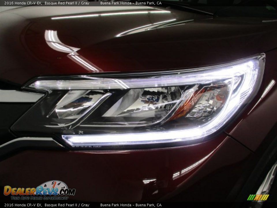 2016 Honda CR-V EX Basque Red Pearl II / Gray Photo #10