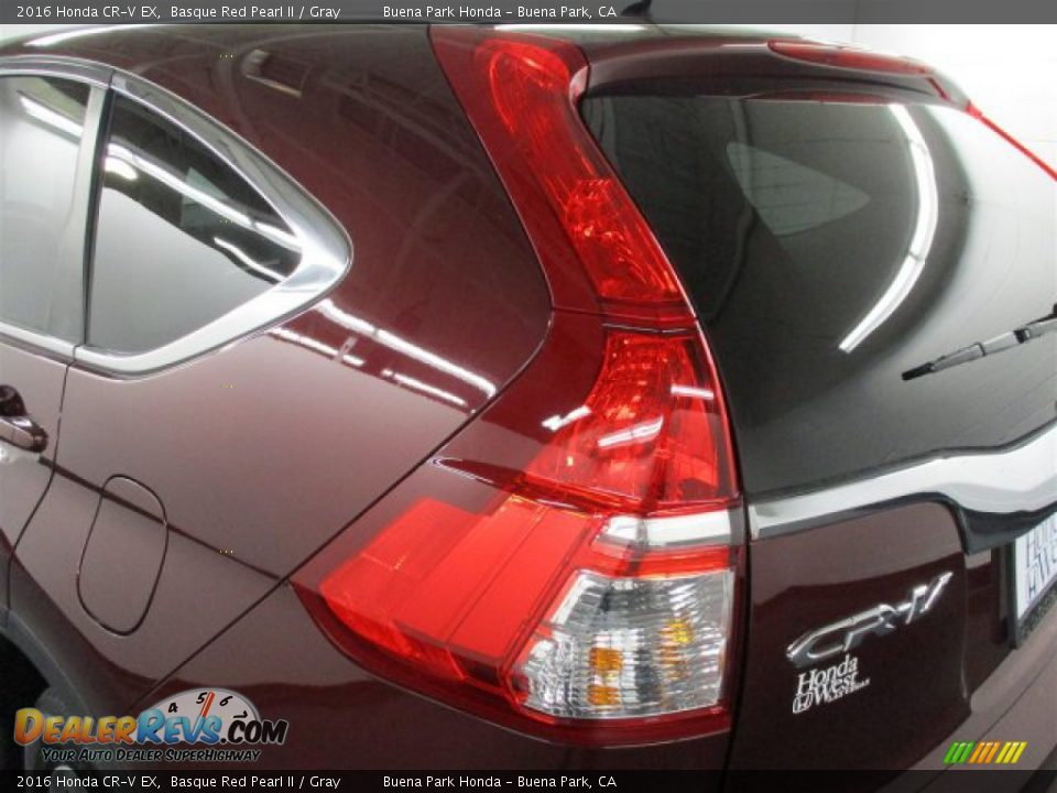 2016 Honda CR-V EX Basque Red Pearl II / Gray Photo #11