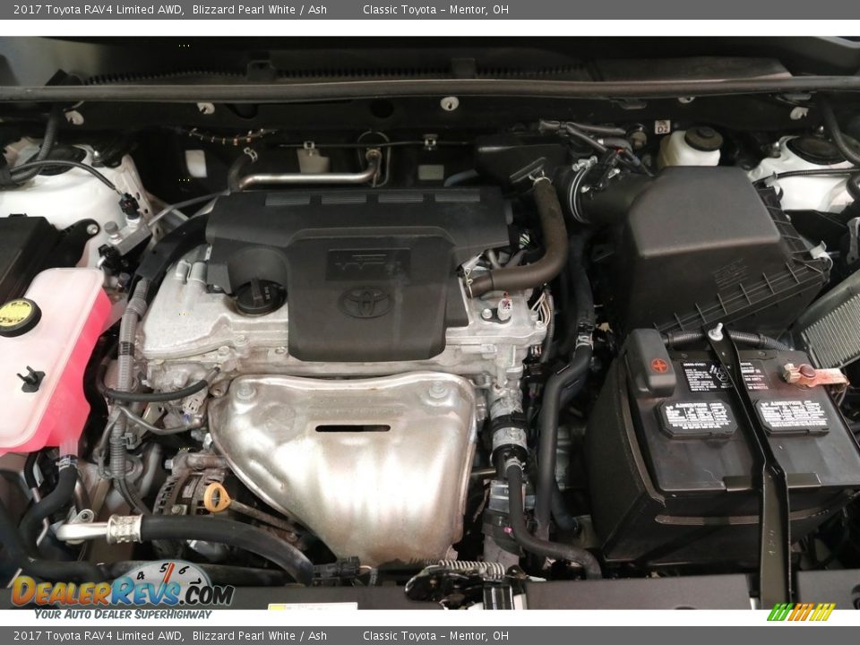 2017 Toyota RAV4 Limited AWD Blizzard Pearl White / Ash Photo #19