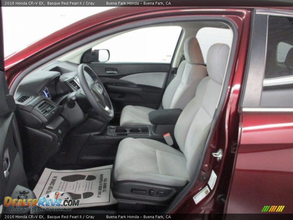 2016 Honda CR-V EX Basque Red Pearl II / Gray Photo #14