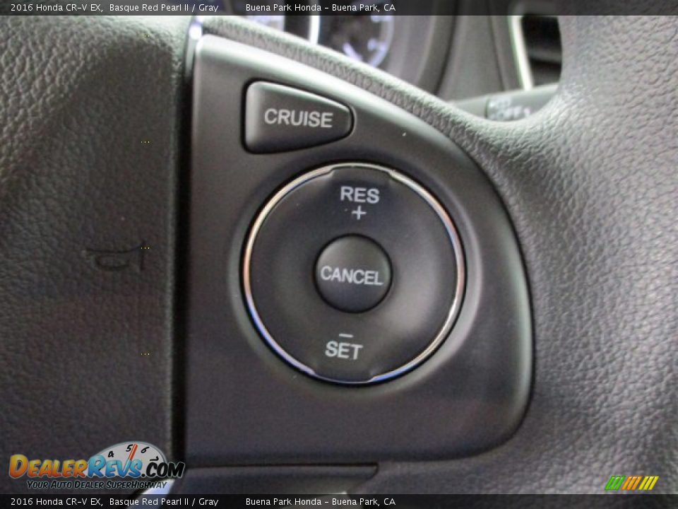 2016 Honda CR-V EX Basque Red Pearl II / Gray Photo #18