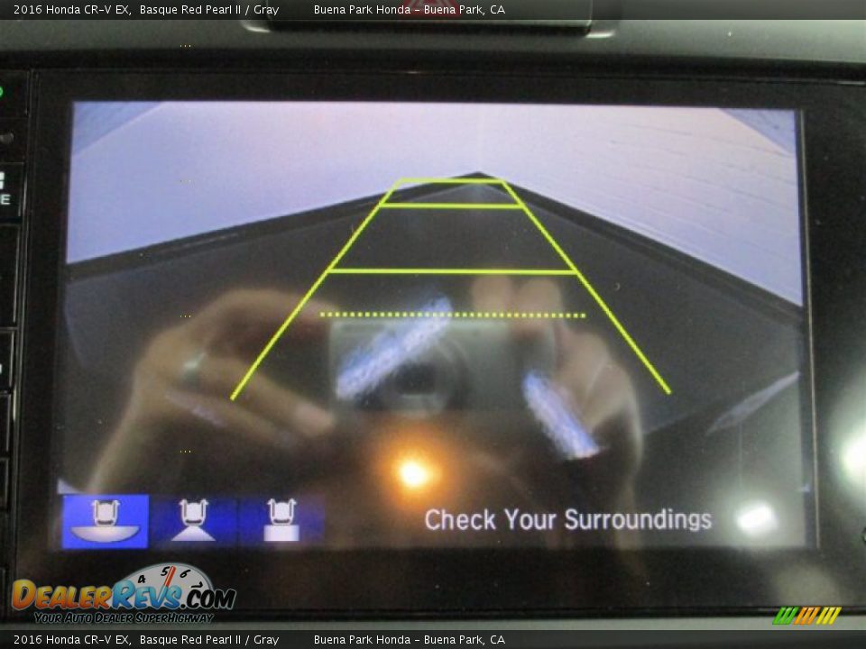 2016 Honda CR-V EX Basque Red Pearl II / Gray Photo #23