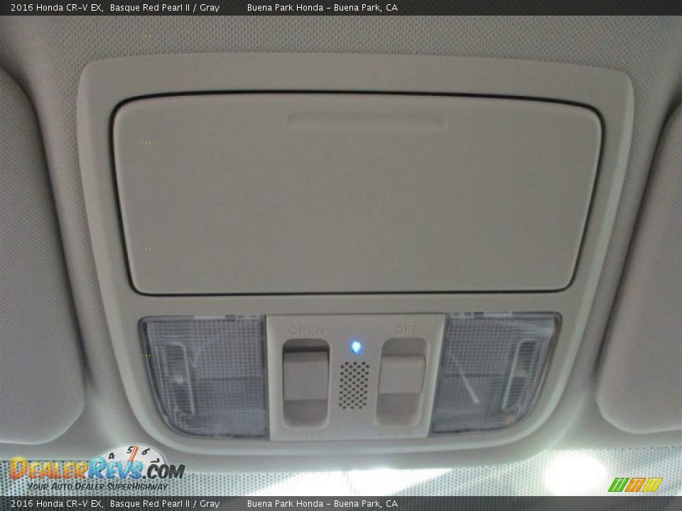 2016 Honda CR-V EX Basque Red Pearl II / Gray Photo #27