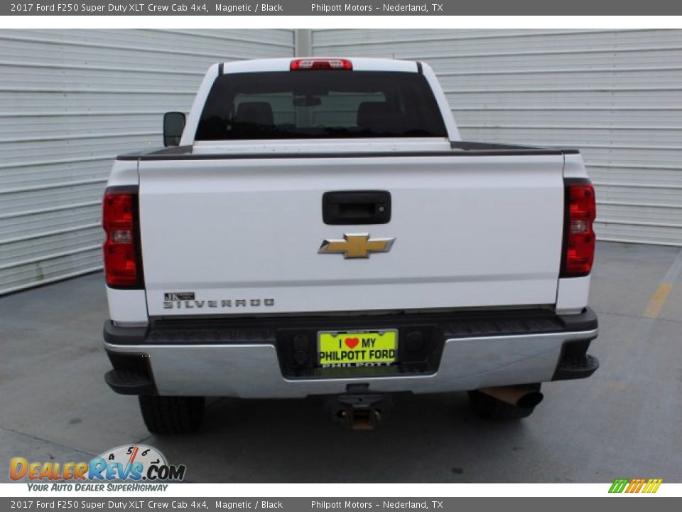 2017 Ford F250 Super Duty XLT Crew Cab 4x4 Magnetic / Black Photo #8