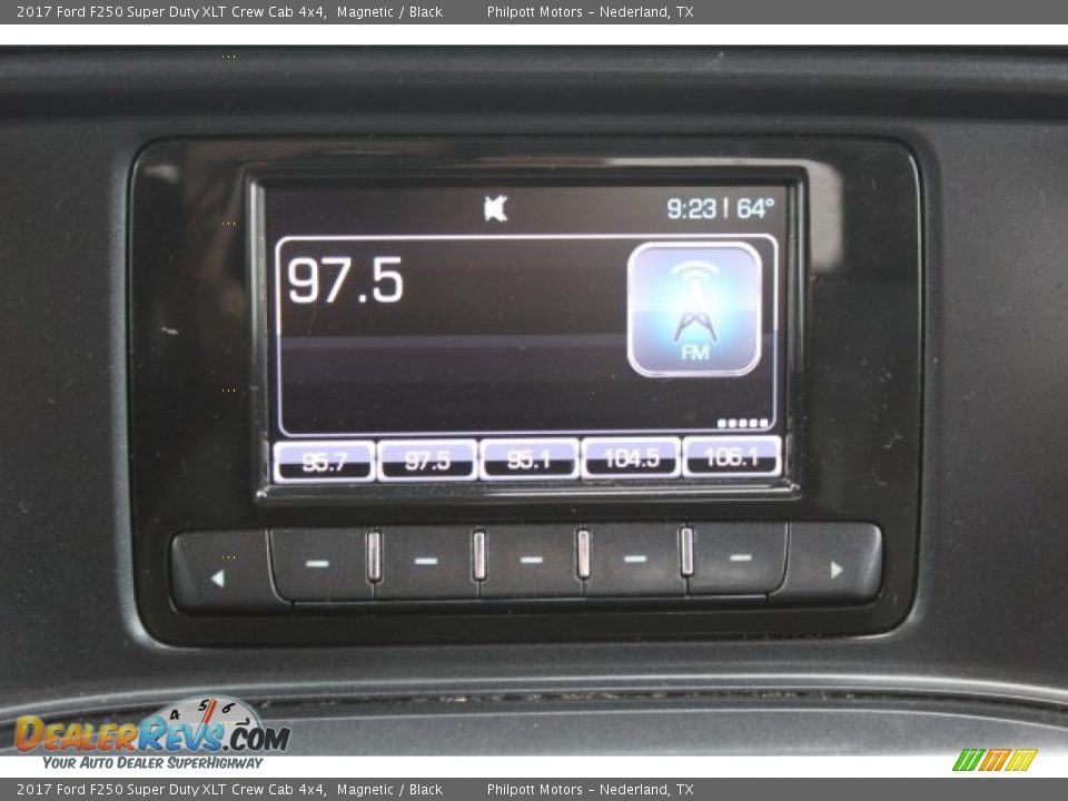 2017 Ford F250 Super Duty XLT Crew Cab 4x4 Magnetic / Black Photo #14