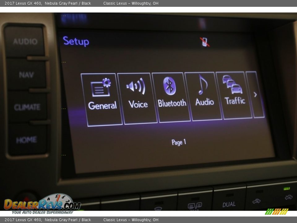 2017 Lexus GX 460 Nebula Gray Pearl / Black Photo #14