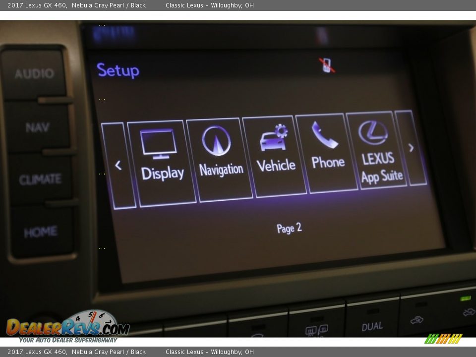 2017 Lexus GX 460 Nebula Gray Pearl / Black Photo #15