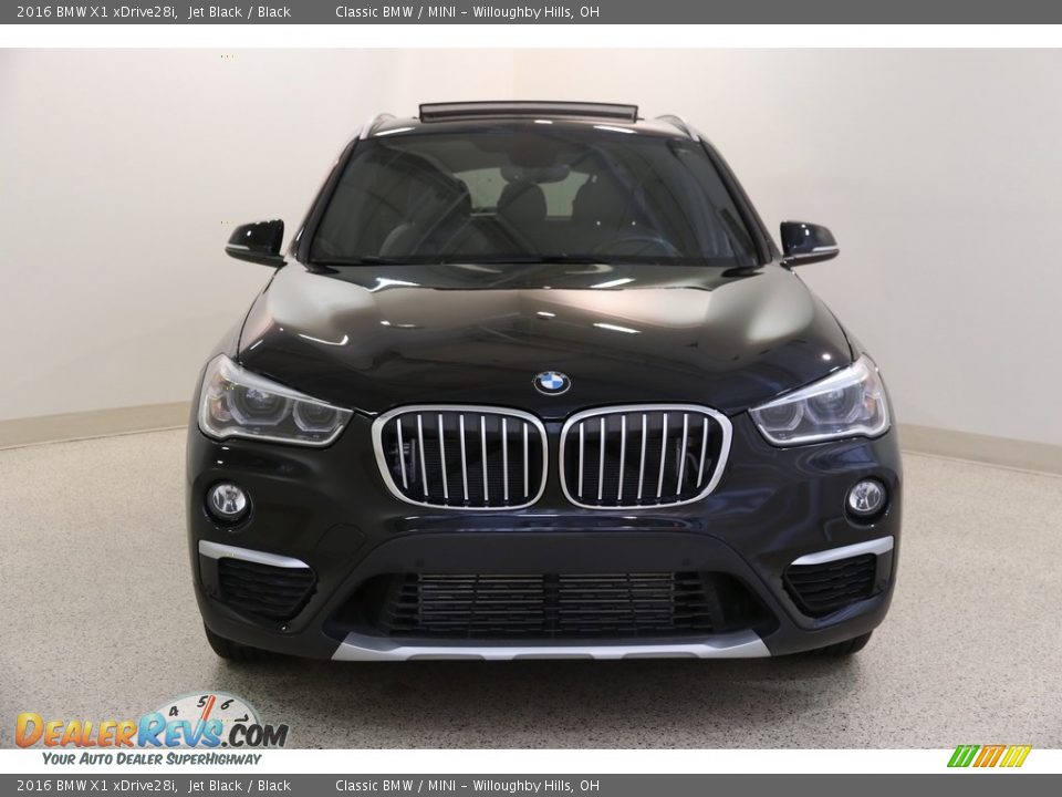 2016 BMW X1 xDrive28i Jet Black / Black Photo #2