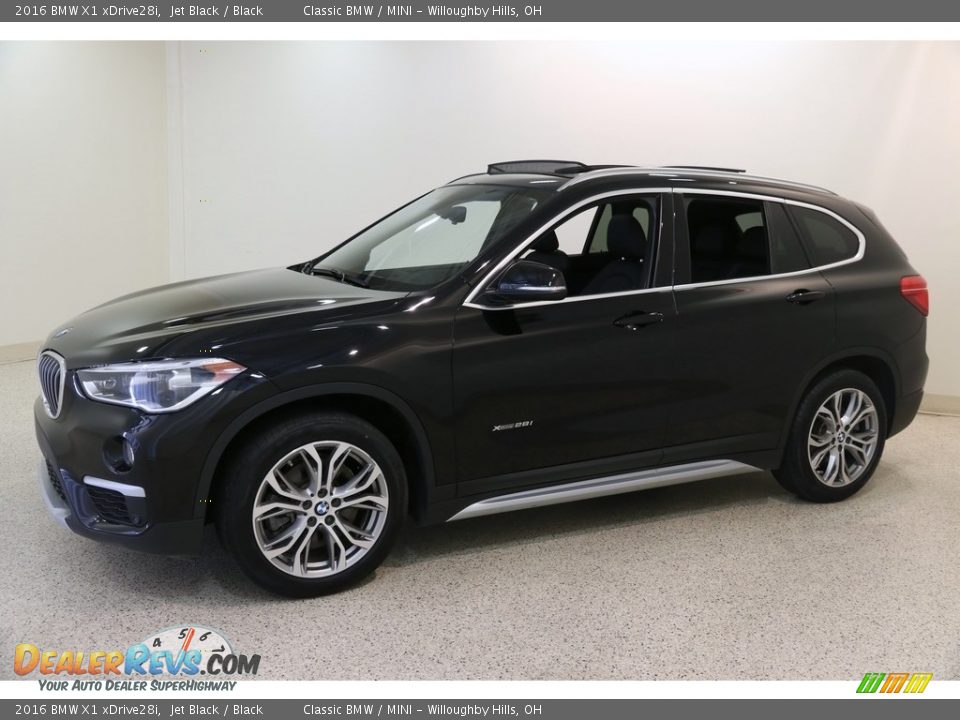 2016 BMW X1 xDrive28i Jet Black / Black Photo #3