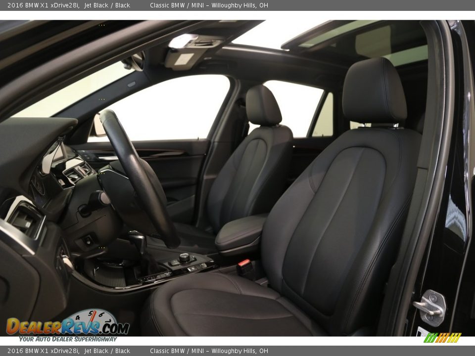 2016 BMW X1 xDrive28i Jet Black / Black Photo #5